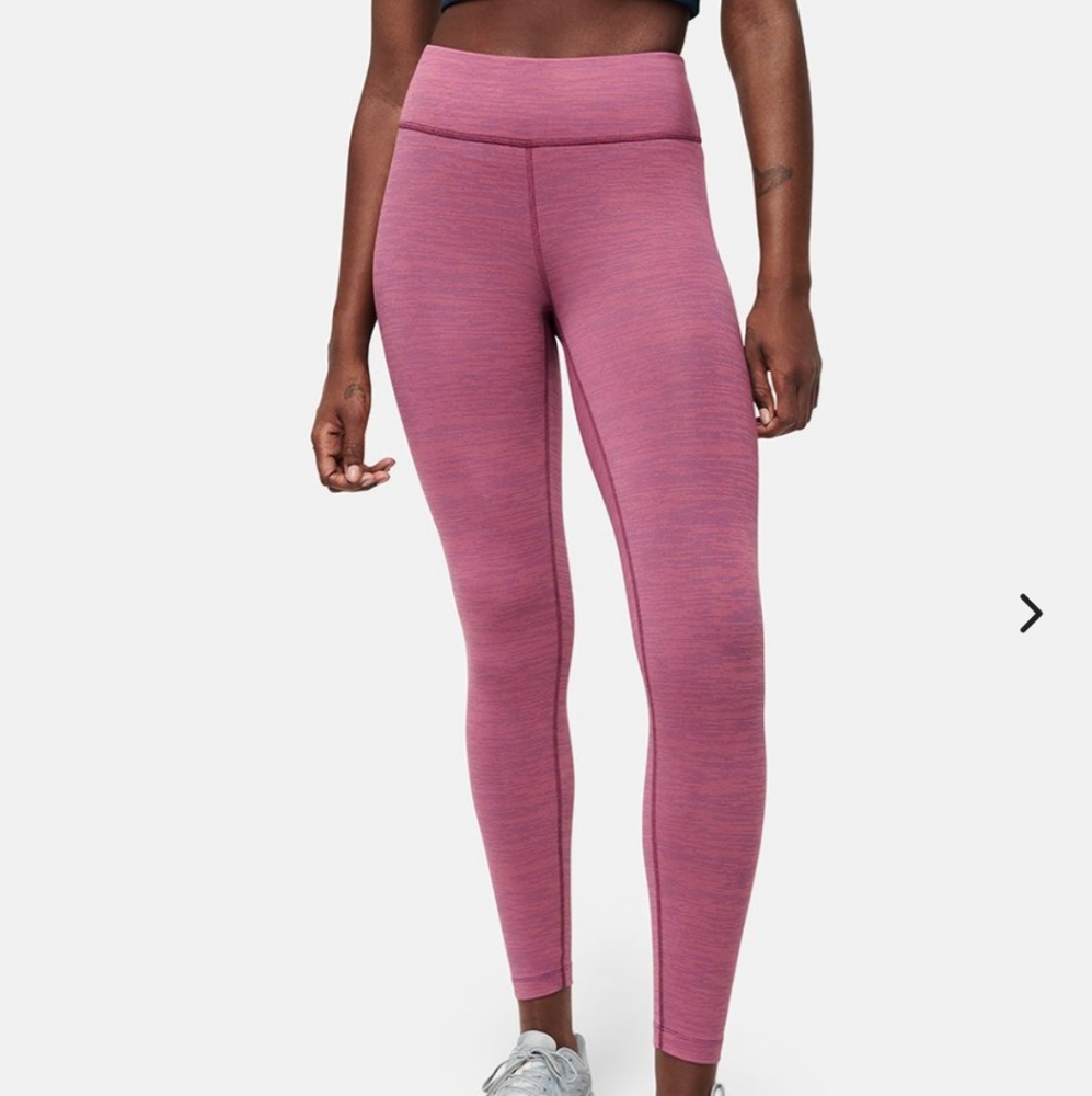 OUTDOOR VOICES 7/8 pink leggings